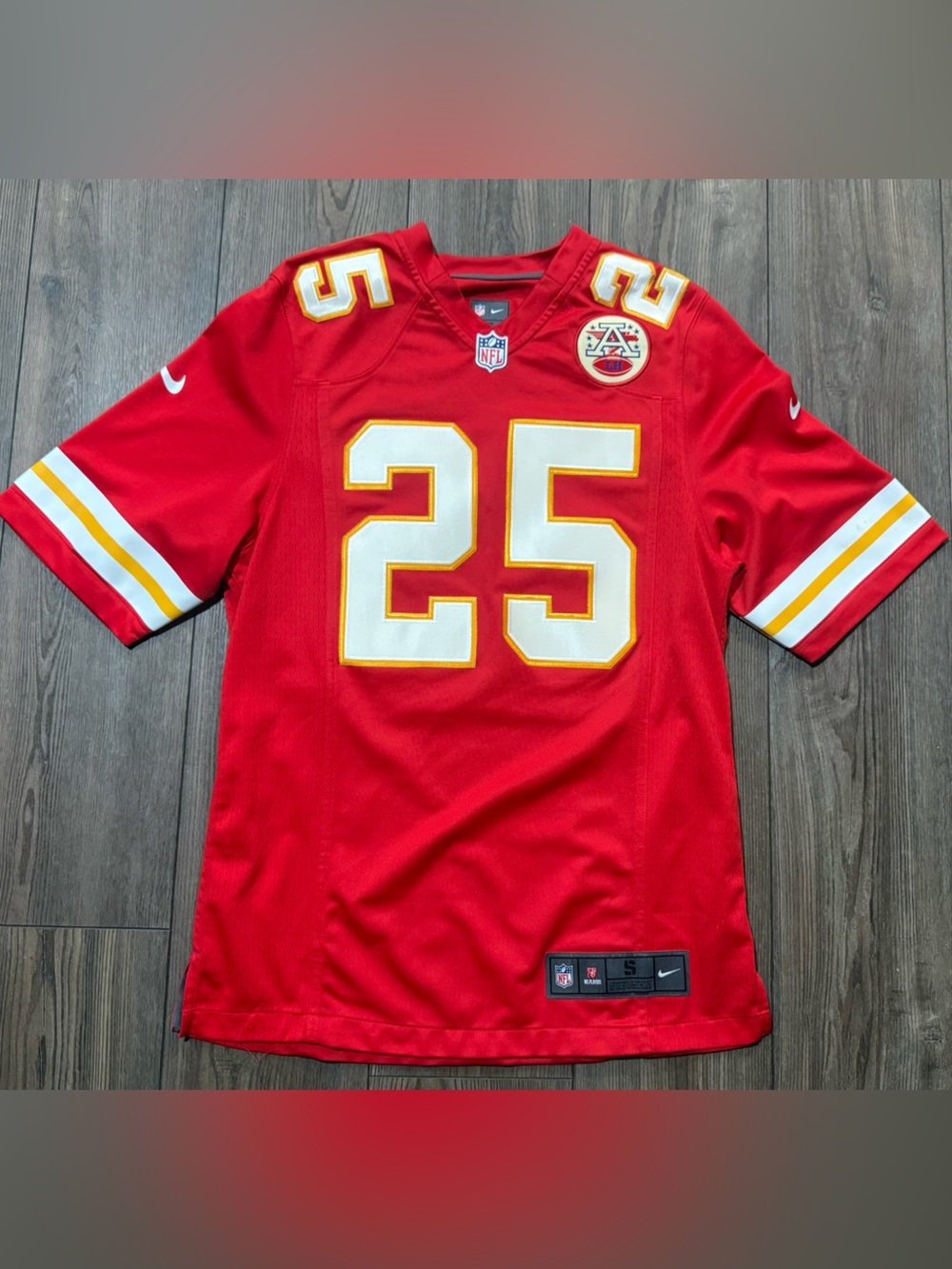 Nike Jamaal Charles Kansas City Chiefs NFL Limited Jersey Size Small